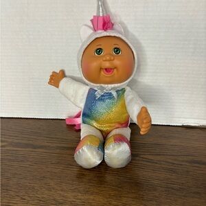 Colorful Unicorn Baby Doll